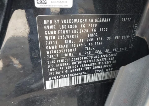 WVGAV7AX5HK042976